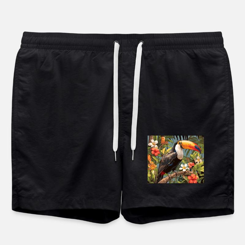 Toucans Toucan - Swim Trunks - black
