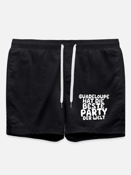 Gift for Guadeloupe - Swim Trunks - black