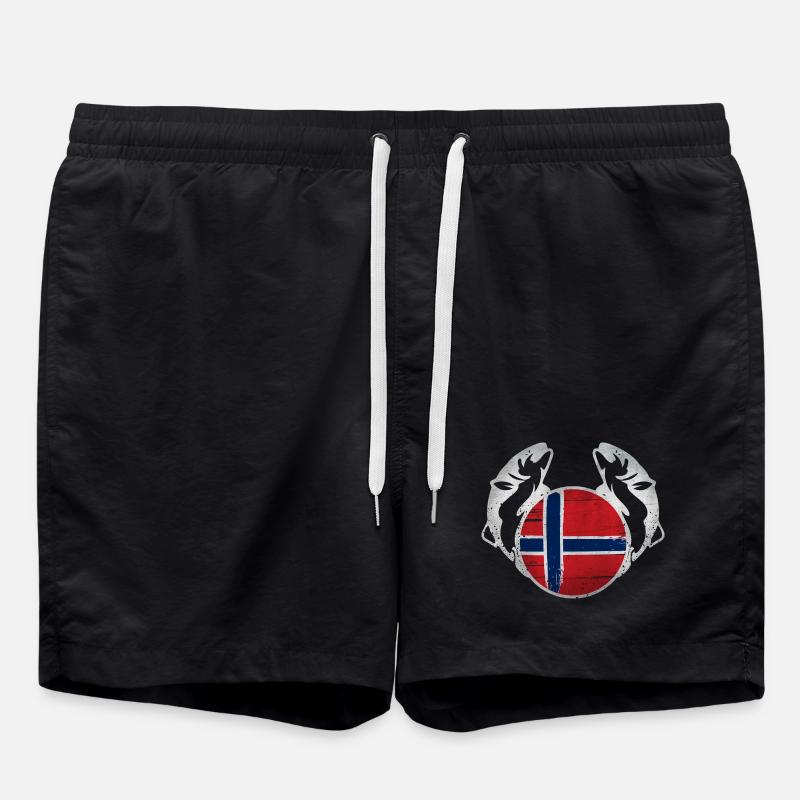 Norvège Pêche - Short de bain - noir