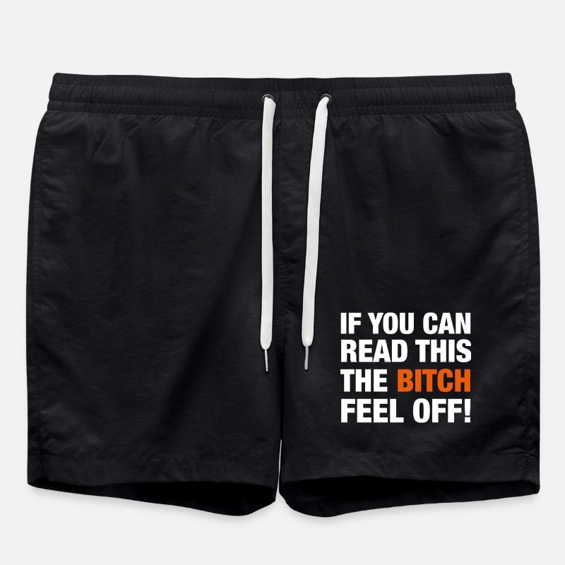 Passager à moto - Short de bain - noir