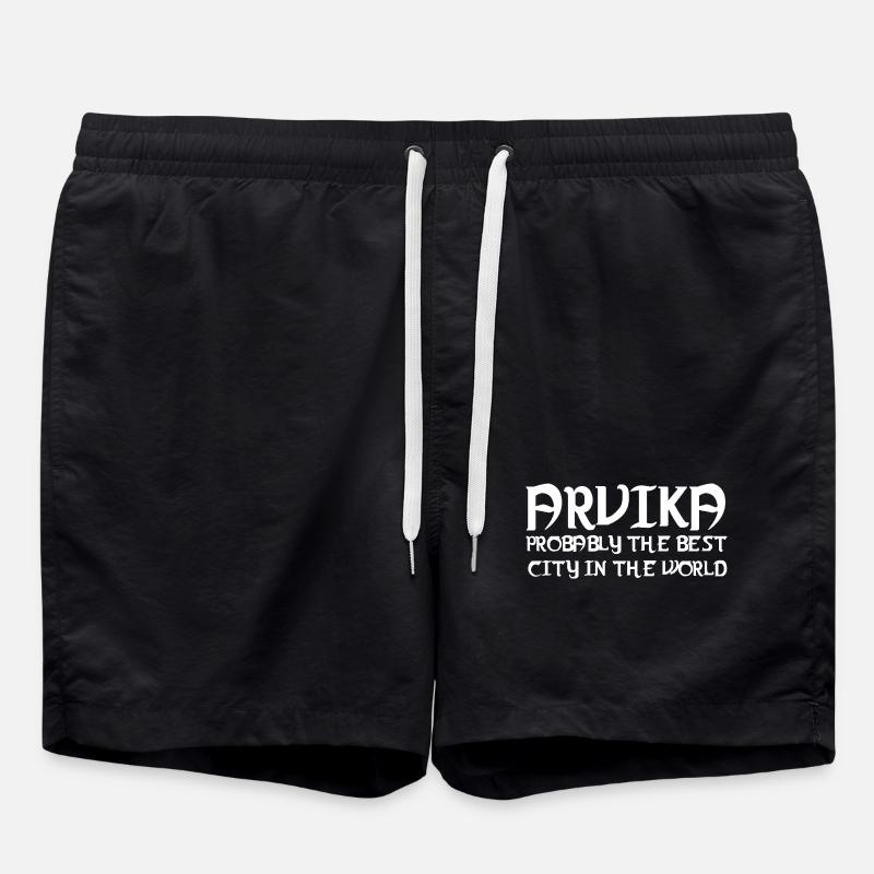 Arvika - Swim Trunks - black