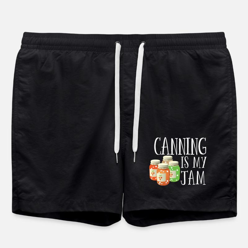 Einkochen ist mein Ding - Badeshorts - Schwarz