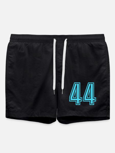 44 - Short de bain - noir