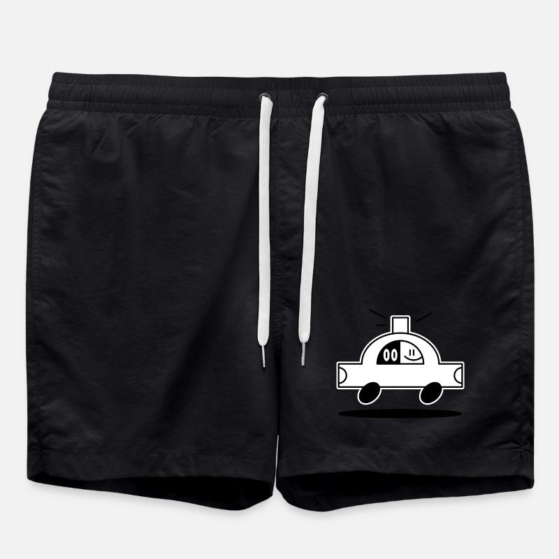 Ridesharing - Swim Trunks - black