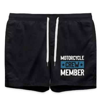 Équipe moto - Short de bain - noir - Devant - AI Model Male 185 light (185cm)
