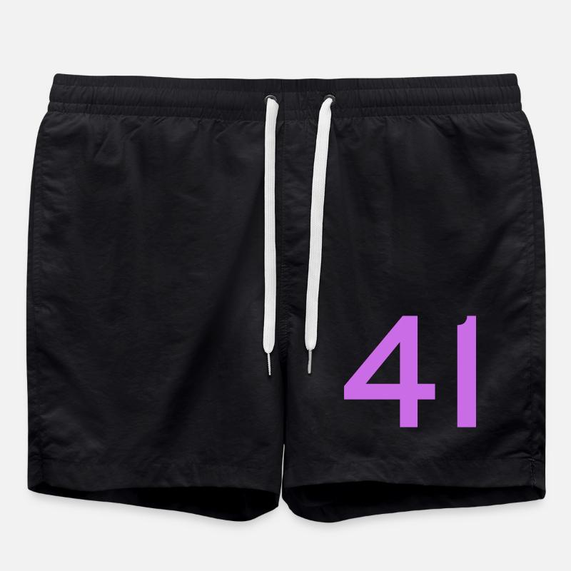 41 - Badeshorts - Schwarz