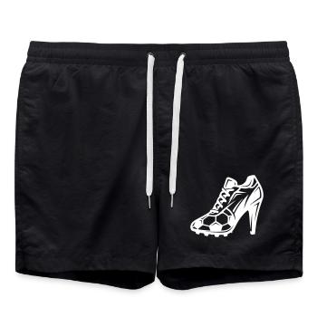 Chaussures de football féminin - Short de bain - noir - Devant - AI Model Male 185 light (185cm)