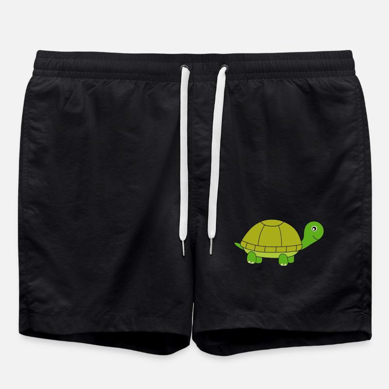 Turtle - Swim Trunks - black