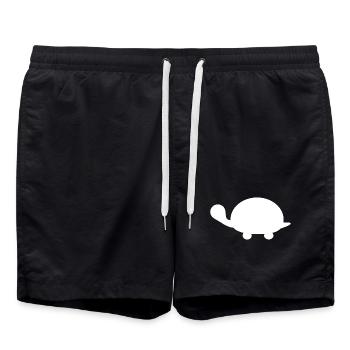 Tortue Tortues - Short de bain - noir - Devant - AI Model Male 185 light (185cm)