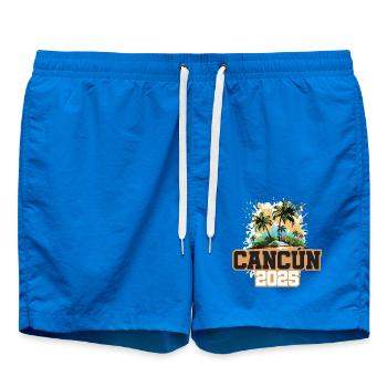 Cancun 2025 Palmiers - Short de bain - cobalt blue - Devant