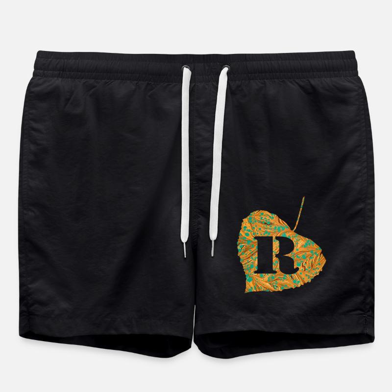 Sheet E 95 R - Swim Trunks - black