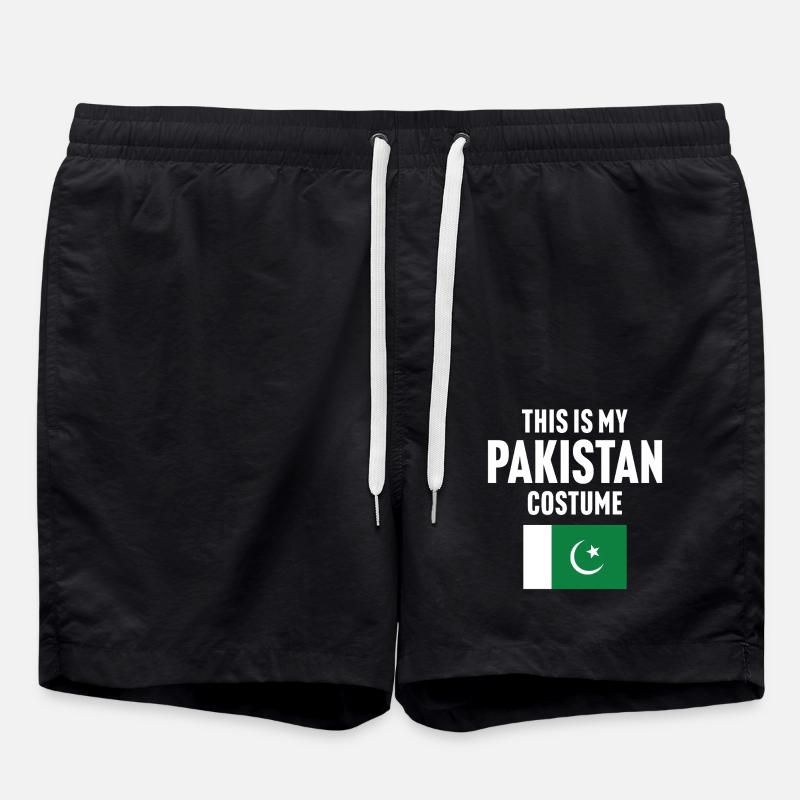 This my Pakistan costume - Swim Trunks - black