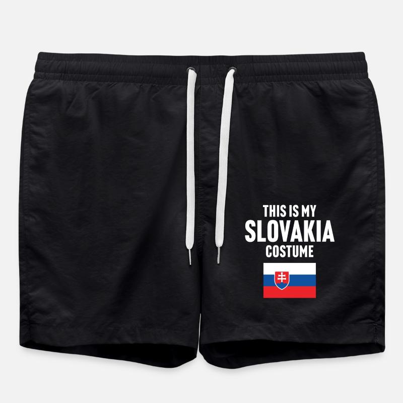 C’est mon costume de Slovaquie - Short de bain - noir