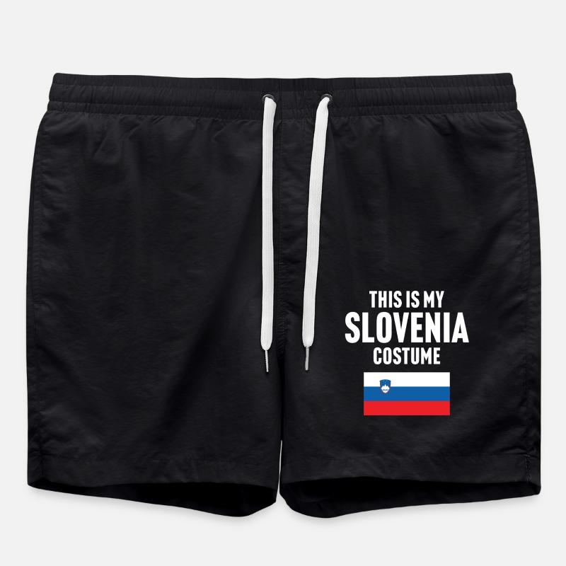 C’est mon costume de Slovénie - Short de bain - noir