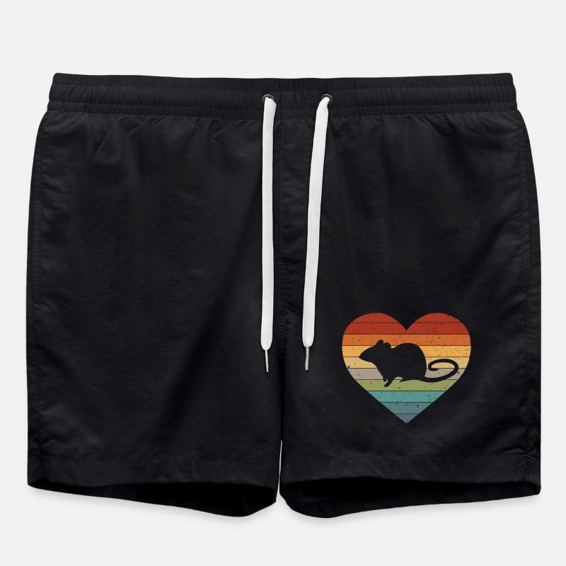 Rat rats - Swim Trunks - black