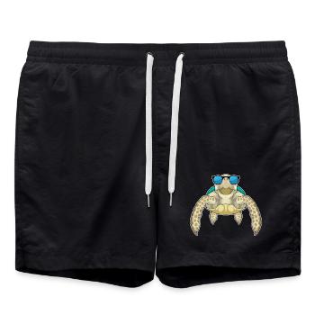 Lunettes de soleil Turtle - Short de bain - noir - Devant - AI Model Male 185 light (185cm)