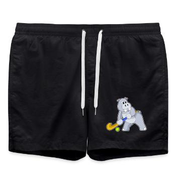 Hippopotamus Hockey sur gazon Stick - Short de bain - noir - Devant - AI Model Male 185 light (185cm)