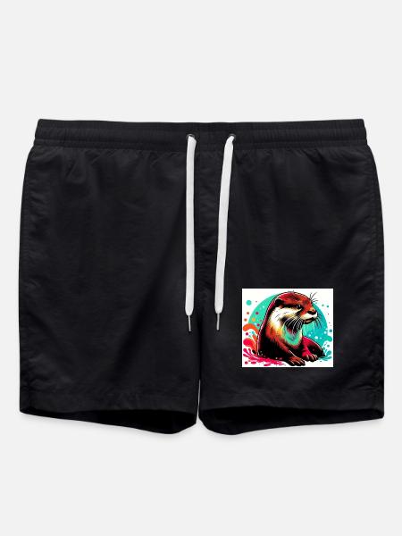 Otter - Swim Trunks - black