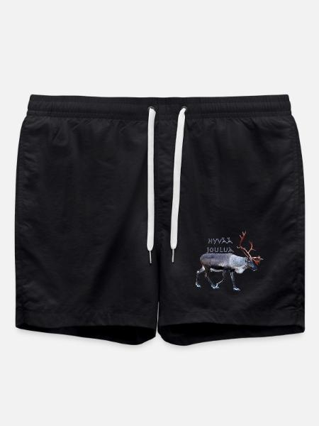 Hyvaa Joulua - Short de bain - noir