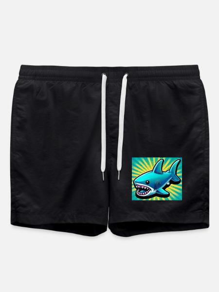 Shark - Swim Trunks - black