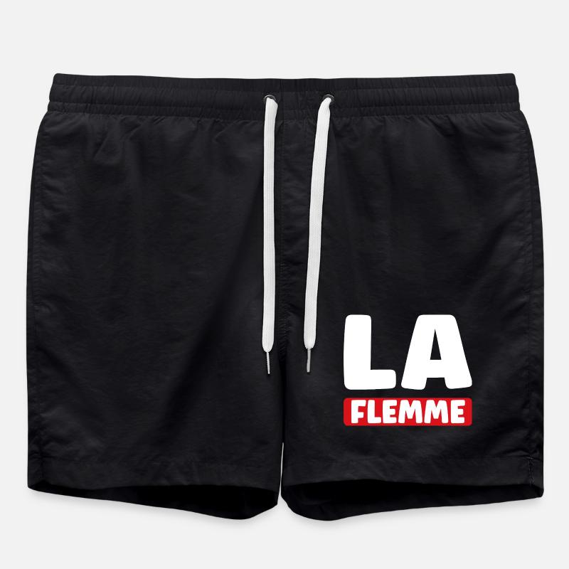 Faul - Badeshorts - Schwarz