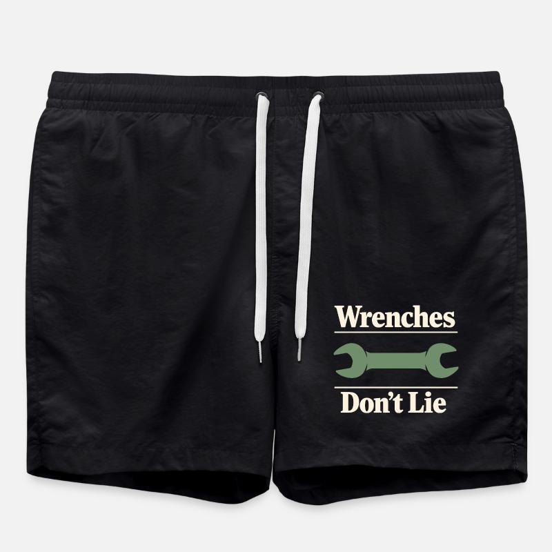 Mécanicien de tracteurs Préparateur Diesel - Short de bain - noir