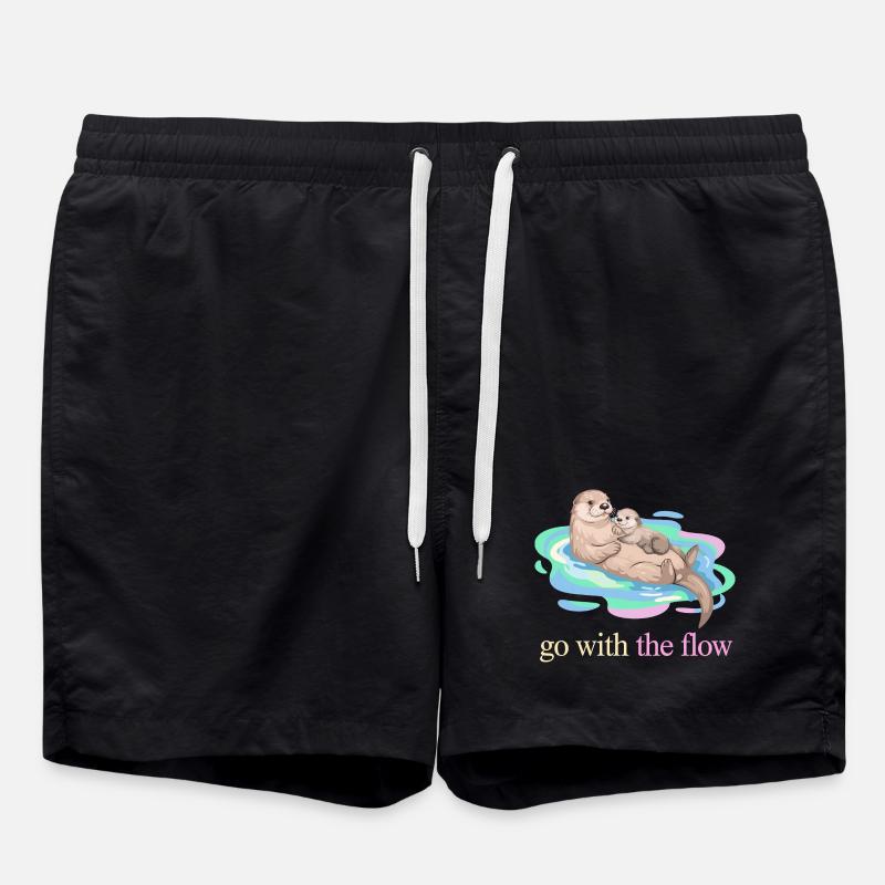Nimm das Flow Otter Duo - Badeshorts - Schwarz