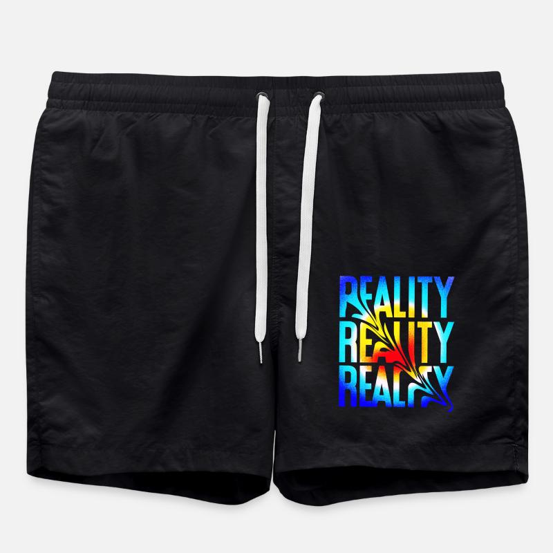 Reality - Badeshorts - Schwarz