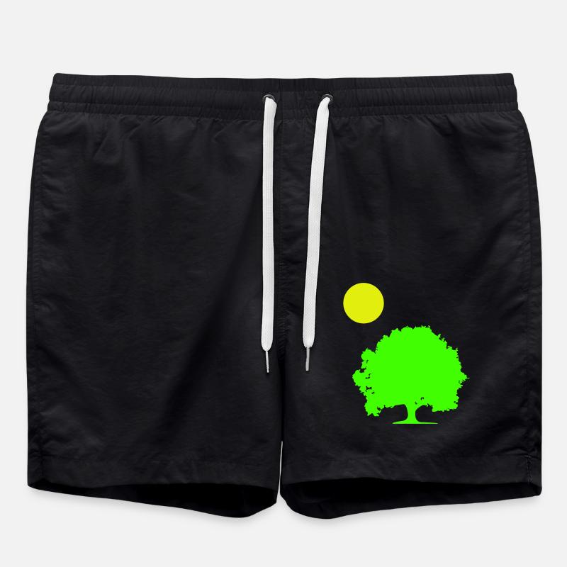 Soleil d’arbre - Short de bain - noir