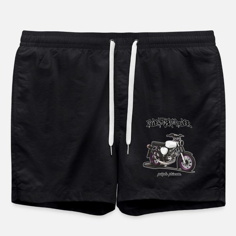 S51 // Tuning // Illustration - Badeshorts - Schwarz