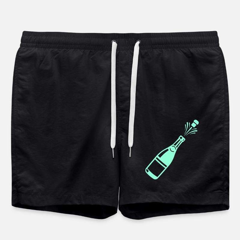 Champangner - Swim Trunks - black