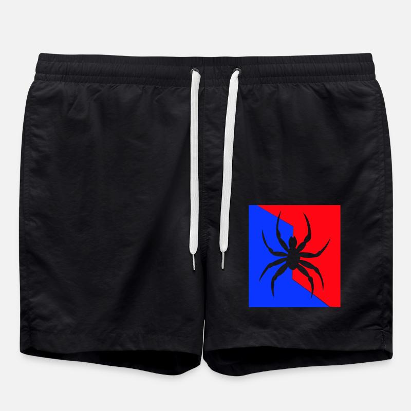 Spider Tier - Swim Trunks - black