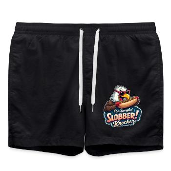 Star Spangled Slobber Knocker - Badeshorts - Schwarz - Vorne - AI Model Male 185 light (185cm)