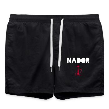 Best Nador Souvenir Shisha - Swim Trunks - black - Front - AI Model Male 185 light (185cm)