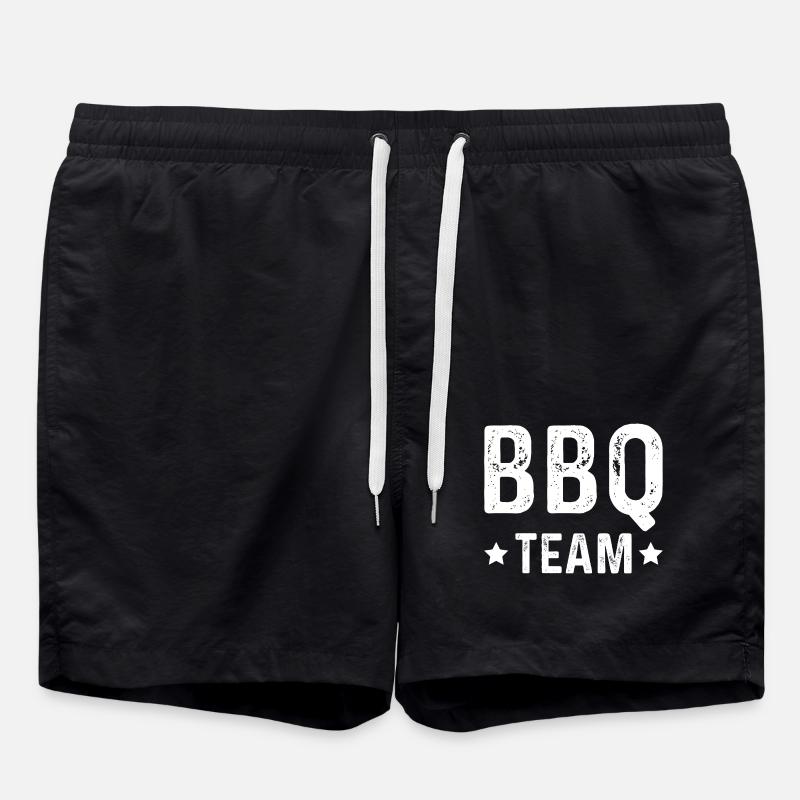 Bbq Team - Swim Trunks - black