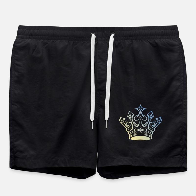 Krone Royal - Badeshorts - Schwarz