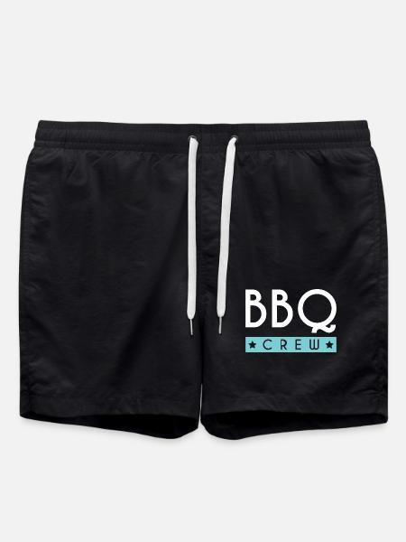 Équipe de barbecue - Short de bain - noir