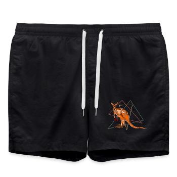 kangaroo! - Swim Trunks - black - Front - AI Model Male 185 light (185cm)