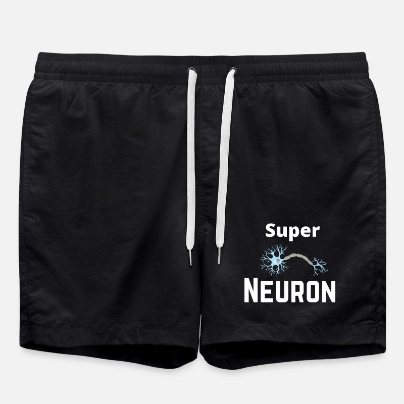 Superneuron-Netzwerk - Badeshorts - Schwarz