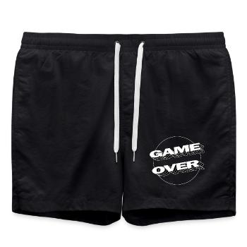 FIN DU JEU - Short de bain - noir - Devant - AI Model Male 185 light (185cm)