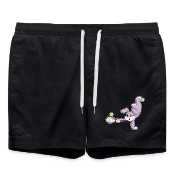 Raquette de tennis de lapin Sport - Short de bain - noir - Devant - AI Model Male 185 light (185cm)