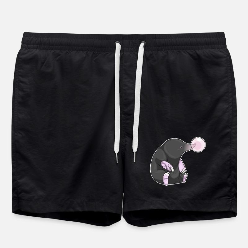 Gomme à mâcher taupe - Short de bain - noir