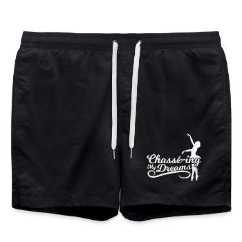 Ballet Motivation - Short de bain - noir - Devant - AI Model Male 185 light (185cm)