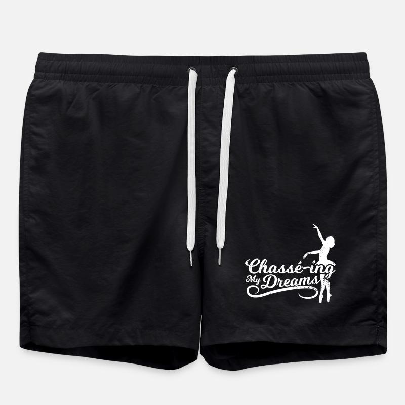 Ballett Motivation - Badeshorts - Schwarz