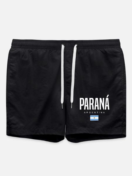 Paraná Argentina Argentinian - Swim Trunks - black