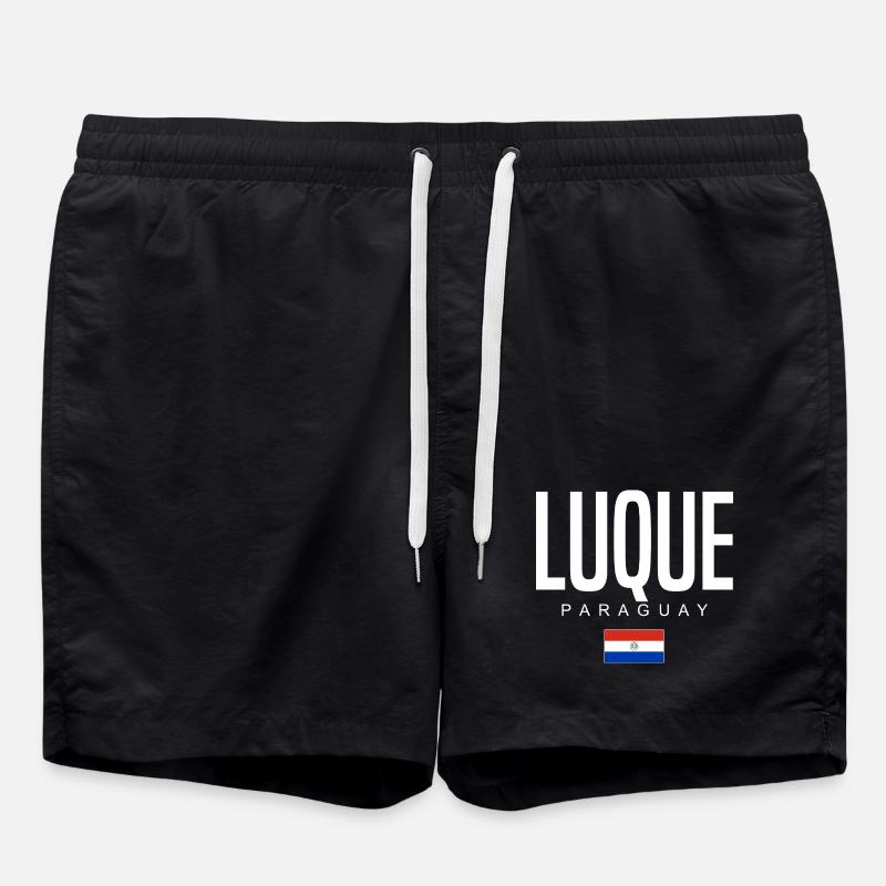 Luque Paraguay Paraguayans - Swim Trunks - black
