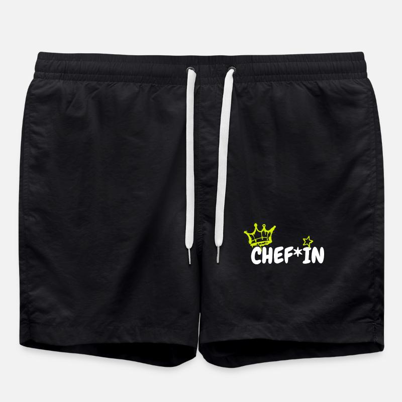 ChefIn  - Badeshorts - Schwarz
