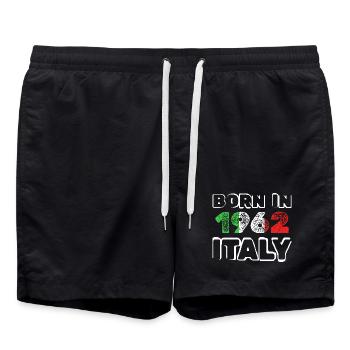 1962 - Short de bain - noir - Devant - AI Model Male 185 light (185cm)