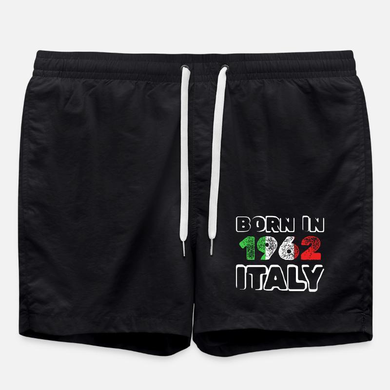 1962 - Badeshorts - Schwarz