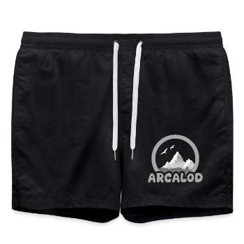 Trekking Arcalod - Swim Trunks - black - Front - AI Model Male 185 light (185cm)